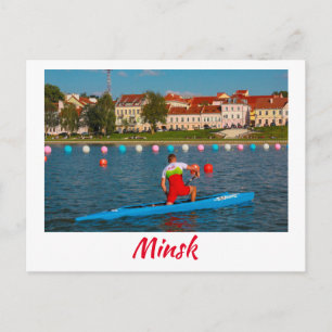 Wit-Rusland Б с Minsk onder рHet geeft blijk van e Briefkaart