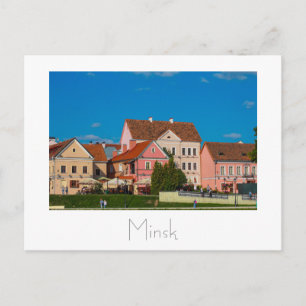 Wit-Rusland Б с Minsk onder рHet geeft blijk van e Briefkaart