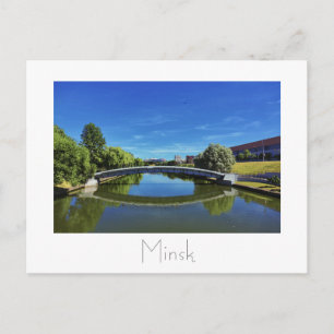 Wit-Rusland Б с Minsk onder рHet geeft blijk van e Briefkaart