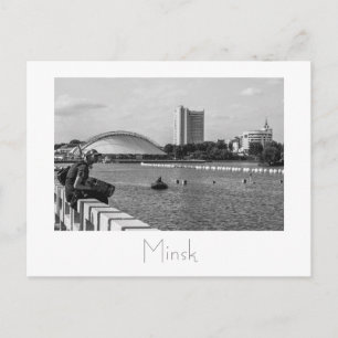Wit-Rusland Б с Minsk onder рHet geeft blijk van e Briefkaart