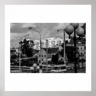 Wit-Rusland Б сMinskр,,л op de Architectuur van he Poster