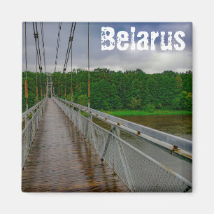 Wit-Rusland Б  сonderлр BrugArchitectuur Magneet