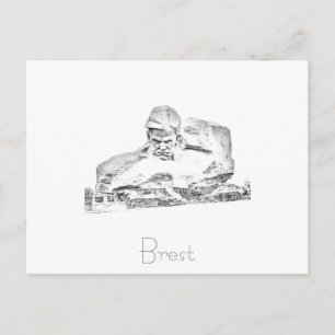 Wit-Rusland Б сRustрBуB100000000000000000000000000 Briefkaart