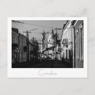 Wit-Rusland Б у с Grodgna, л op Briefkaart  van Hr