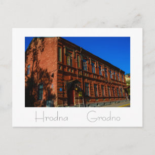 Wit-Rusland Б у с Grodgna, л op Briefkaart  van Hr