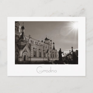 Wit-Rusland Б у с Grodgna, л op Briefkaart  van Hr