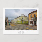 Wit-Rusland Б Pinsk е Pinsk уалр bij het Briefkaar Briefkaart (Voorkant)