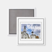Wit-Rusland Architectuur Kerk Landschap Magneet (Voorkant / Achterkant)
