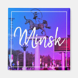 Wit-Rusland Architectuur Minsk Stadsgezicht Magnee Magneet