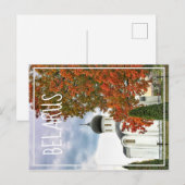 Wit-Rusland Architectuur Witte Kerk Briefkaart (Voorkant / Achterkant)