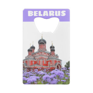 Wit-Rusland Baryzaag Borisov Architectuur Bottelop Creditkaart Flessenopener