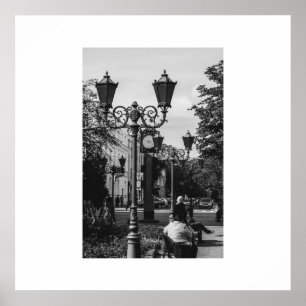 Wit-Rusland Belarus Brest Брэст Architectuur Poste Poster