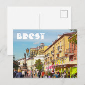 Wit-Rusland Belarus Brest Brjost Brest Architectuu Briefkaart (Voorkant / Achterkant)