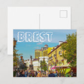 Wit-Rusland Belarus Brest Brjost Brest Architectuu Briefkaart (Voorkant / Achterkant)