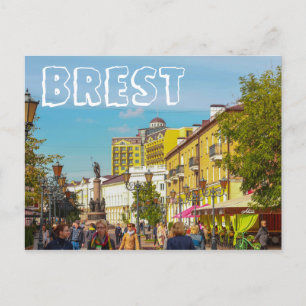 Wit-Rusland Belarus Brest Brjost Brest Architectuu Briefkaart