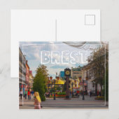 Wit-Rusland Belarus Brest Brjost Brest Architectuu Briefkaart (Voorkant / Achterkant)