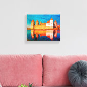 Wit-Rusland Belarus Mir Kasteel Mirski Architectuu Canvas Afdruk (Insitu (Woonkamer))