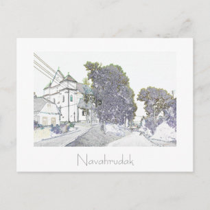 Wit-Rusland Belarus Navahrudak Навагрудак Ansichtk Briefkaart