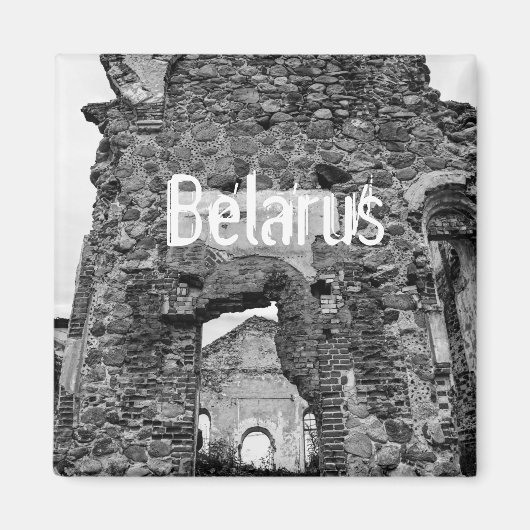 Wit-Rusland Biahoml Architecture Magnet (Voorkant)