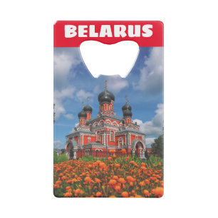 Wit-Rusland Borisov Baryzaag Architectuur Bottle O Creditkaart Flessenopener