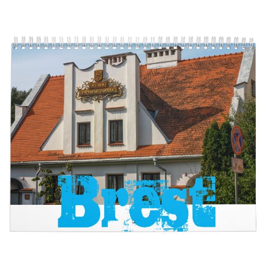 Wit-Rusland Brest Architecture City Streets Б р е Kalender (Hoes)