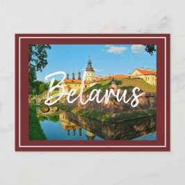 Wit-Rusland Briefkaart van het Nesvizhpaleis Archi