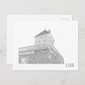 Wit-Rusland Cityscape City Castle Architecture Briefkaart (Voorkant / Achterkant)