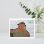 Wit-Rusland Cityscape City Castle Architecture Briefkaart (Staand voorkant)