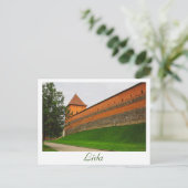 Wit-Rusland Cityscape City Castle Architecture Briefkaart (Staand voorkant)