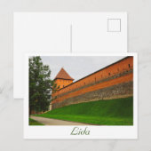Wit-Rusland Cityscape City Castle Architecture Briefkaart (Voorkant / Achterkant)