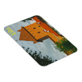 Wit-Rusland Cityscape City Castle Architecture Magneet (Rechterzijde)