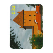 Wit-Rusland Cityscape City Castle Architecture Magneet (Verticaal)