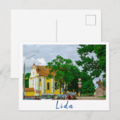 Wit-Rusland Cityscape City Street Architecture Briefkaart (Voorkant / Achterkant)