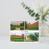 Wit-Rusland Cityscape City Street Architecture Briefkaart