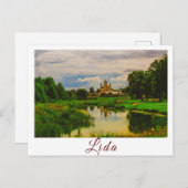 Wit-Rusland Cityscape City Street Architecture Briefkaart (Voorkant / Achterkant)