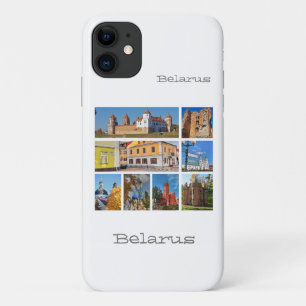 Wit-Rusland Collage Architecture Cities iPhone 11  Case-Mate iPhone Case
