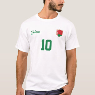 Wit-Rusland Gepersonaliseerde Nationale Team Jerse T-shirt
