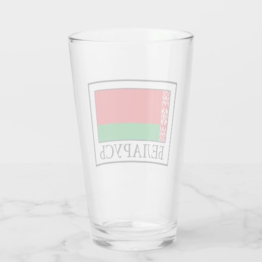 Wit-Rusland Glas (Achterkant)