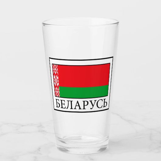 Wit-Rusland Glas (Voorkant)
