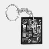 Wit-Rusland Gordno Brest Minsk Architectuur Collag Sleutelhanger (Voorkant Links)