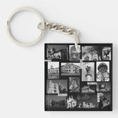 Wit-Rusland Gordno Brest Minsk Architectuur Collag Sleutelhanger (Voorkant)