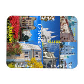 Wit-Rusland GrodCity Г МрдоArchitectuur Magneet (Horizontaal)