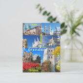Wit-Rusland GrodCity Г ОрдоArchitectuur Briefkaart (Staand voorkant)