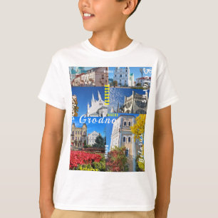 Wit-Rusland GrodCity Г о Мро op de Wit-Russische a T-shirt