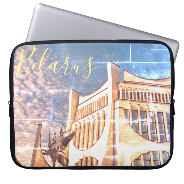 Wit-Rusland Grodno Architectuur Computer Laptop Ho Sleeve (Voorkant)