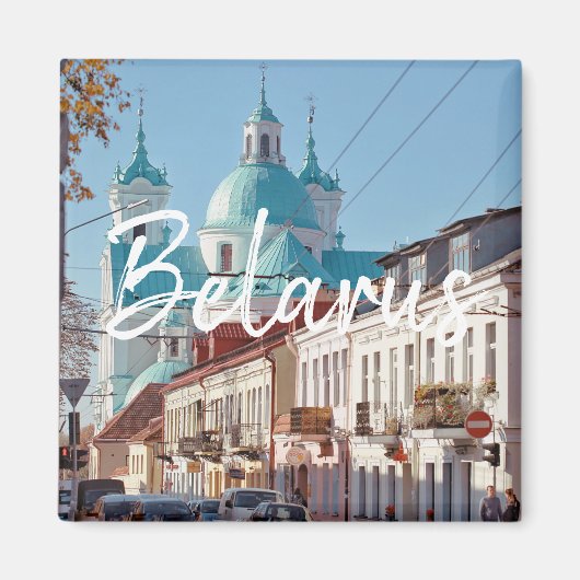 Wit-Rusland Grodno Architectuur Landschap Magneet (Voorkant)