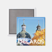 Wit-Rusland Grodno Architectuur Landschap Magneet (Voorkant / Achterkant)