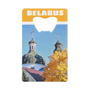 Wit-Rusland Grodno Hrodna Architectuur Bottelopene Creditkaart Flessenopener