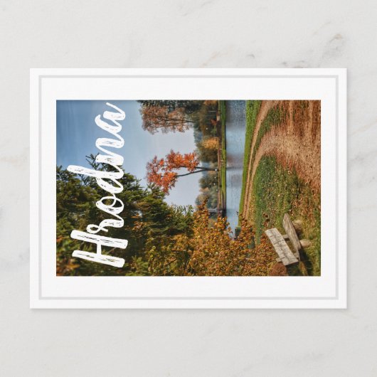 Wit-Rusland Grodno Landschap Briefkaart (Voorkant)