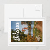 Wit-Rusland Grodno Landschap Briefkaart (Voorkant / Achterkant)